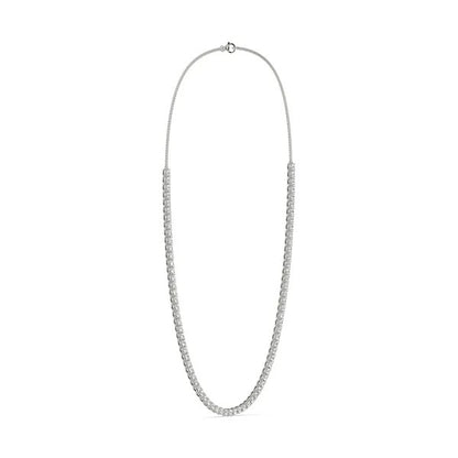 Round Chain Tennis Necklace Essentials