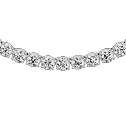 Round Chain Tennis Necklace Essentials