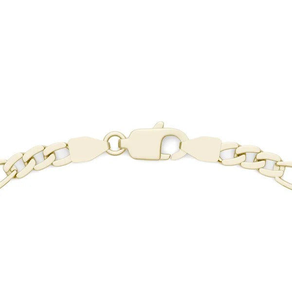 Semi-Solid Figaro Link 24 in. Chain Necklace 5.8mm