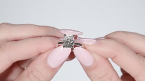 Radiant Classic Solitaire Engagement Ring